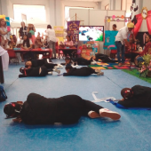 Coreografía estudiantil