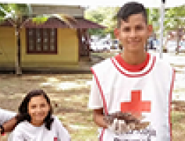 La cruz roja panameña